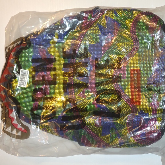 🌈🌼SPRAYGROUND🌼 Trinity Inverted Reality Backpack 💜LIMITED EDITION 💜 - Picture 15 of 16